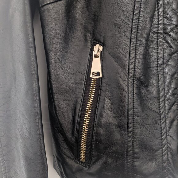 Vegan leather jacket - Picture 4 of 5